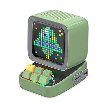 Bluetoothスピーカー Divoom DITOO-PULUS(ブルー) Amazon.co.jp: 【質感良く、CRT風スピーカー】Divoom Ditoo Pro